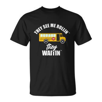 School Bus Driver Awesome School Bus Driver T-Shirt - Thegiftio UK