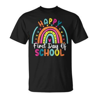 Back To School Happy First Day Of School For Teachers T-shirt - Thegiftio UK