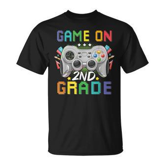 Second Grade Back To School Video Gamer Game On 2Nd Grade T-shirt - Thegiftio UK