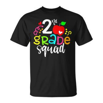 Second Grade Squad Back To School 2Nd Graders Teachers T-shirt - Thegiftio UK
