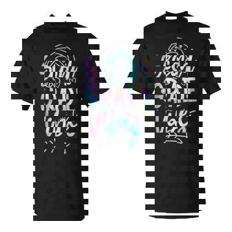 Second Grade Vibes Back To School Tie Dye Teachers Students T-shirt - Thegiftio