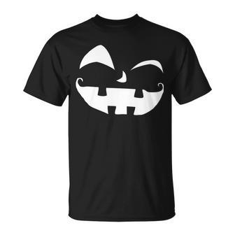 Silly Jack O Lantern Face Tshirt Unisex T-Shirt - Monsterry