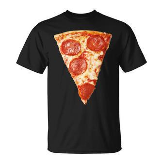 Slice Of Pepperoni Pizza Unisex T-Shirt - Monsterry