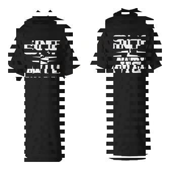 Son Of A Witch Halloween Quote Unisex T-Shirt - Monsterry