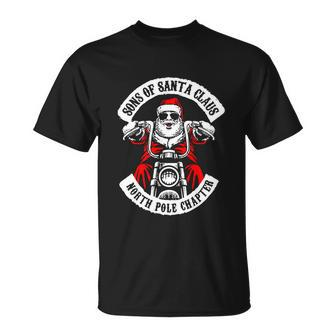Sons Of Santa Claus Unisex T-Shirt - Monsterry
