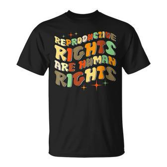 Stars Stripes Reproductive Rights Are Human Rights T-shirt - Thegiftio UK