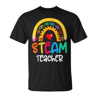 Steam Teacher Squad Team Crew Back To School Stem Special Unisex T-Shirt - Seseable