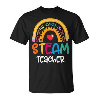 Steam Teacher Squad Team Crew Back To School Stem Special V2 Unisex T-Shirt - Seseable