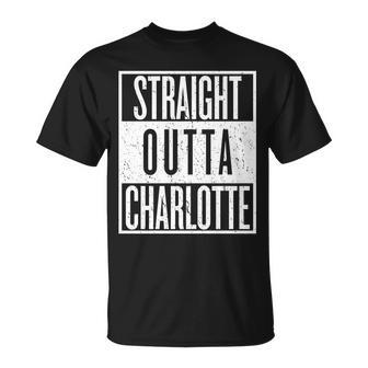 Straight Outta Charlotte Unisex T-Shirt - Monsterry CA