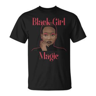 Strong Black Girl Magic Melanin Afro Queen Black Girl Pride T-shirt - Thegiftio UK