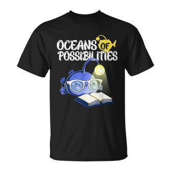Summer Reading 2022 Shirt Oceans Of Possibilities V2 Unisex T-Shirt - Monsterry AU