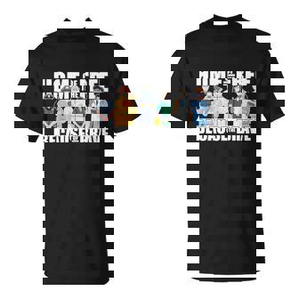 Support Frontline Workers Home Of The Free T-Shirt