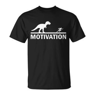 T-Rex Motivation Unisex T-Shirt - Monsterry CA