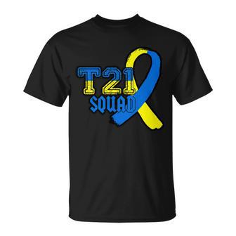 T21 Squad Down Syndrome Awareness T-Shirt - Thegiftio UK