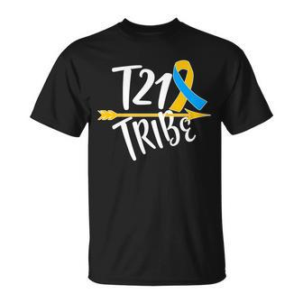 T21 Tribe - Down Syndrome Awareness Tshirt Unisex T-Shirt - Monsterry
