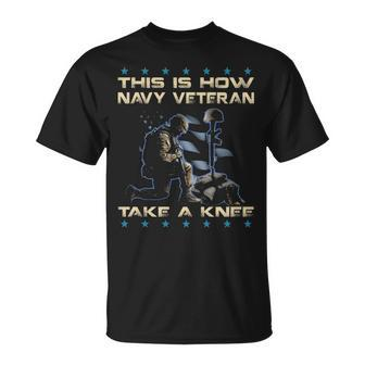 Take A Knee Unisex T-Shirt - Monsterry