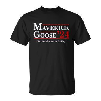 Talk To Me Goose Marverick Goose Unisex T-Shirt - Monsterry