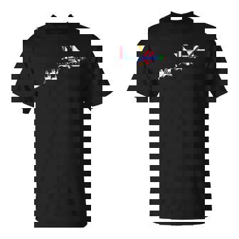 Tampa Flag Kc135 Stratotanker Santas Sleigh Christmas T-shirt - Thegiftio