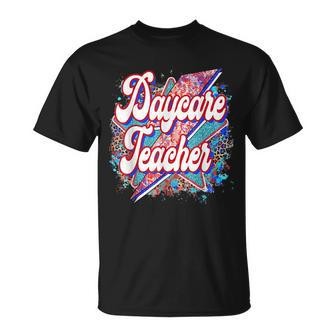 Teacher Daycare Teacher Lightning Bolt Back To School T-shirt - Thegiftio UK