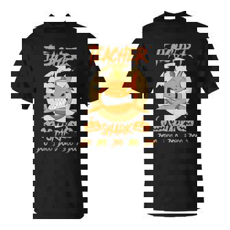 Teacher Shark Doo Boo Boo Pumpkin Halloween T-Shirt - Thegiftio