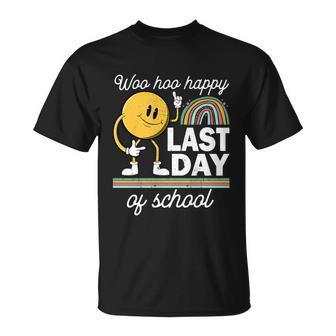 Teacher Student Graduation Woo Hoo Happy Last Day Of School Meaningful Gift Unisex T-Shirt - Monsterry