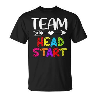 Team Head Start - Head Start Teacher Back To School Unisex T-Shirt - Seseable