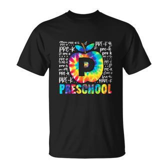 Team Preschool Typography Tie Dye Funny School Unisex T-Shirt - Monsterry UK
