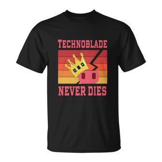 Technoblade Never Dies V4 Unisex T-Shirt - Monsterry DE