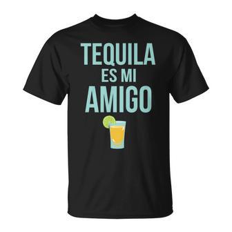 Tequila Es Mi Amigo Cinco De Mayo Tshirt Unisex T-Shirt - Monsterry