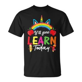 Test Day Teacher Yall Gonna Learn Today Leopard T-shirt - Thegiftio UK