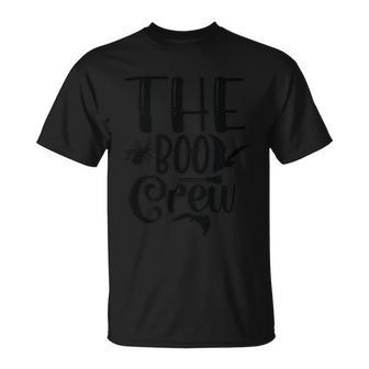 The Boo Crew Funny Halloween Quote Unisex T-Shirt - Monsterry DE