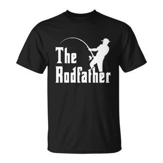 The Rodfather Fishing Tshirt Unisex T-Shirt - Monsterry AU