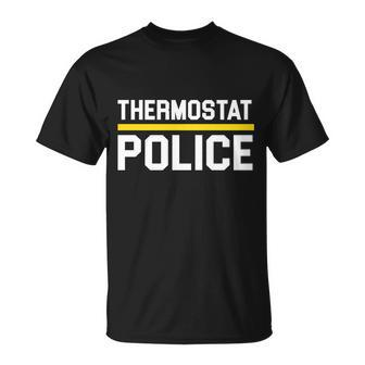 Thermostat Police Logo Unisex T-Shirt - Monsterry DE