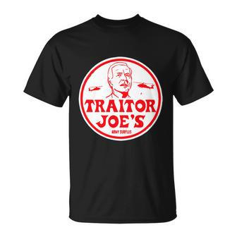 Traitor Joes Funny Unisex T-Shirt - Monsterry CA