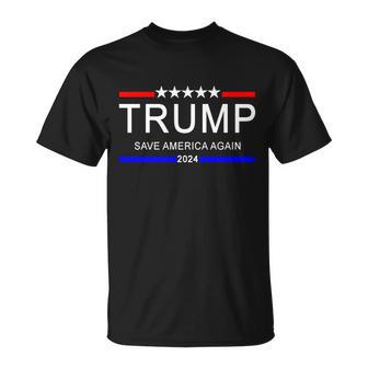 Trump 2024 Save America Tshirt Unisex T-Shirt - Monsterry DE