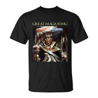 Ultra Maga Maga King The Great Maga King Tshirt V4 Unisex T-Shirt - Monsterry