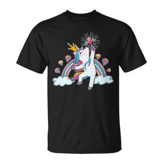 Unicorn Magic V2 Unisex T-Shirt - Monsterry CA
