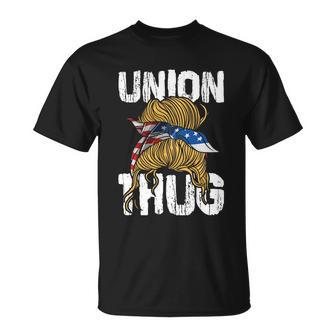 Union Thug Labor Day Skilled Union Laborer Worker Cute Gift Unisex T-Shirt - Monsterry UK