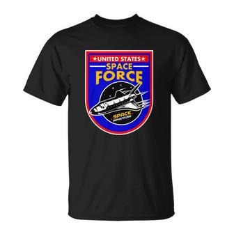 United States Space Force Adventure Ussf Unisex T-Shirt - Monsterry