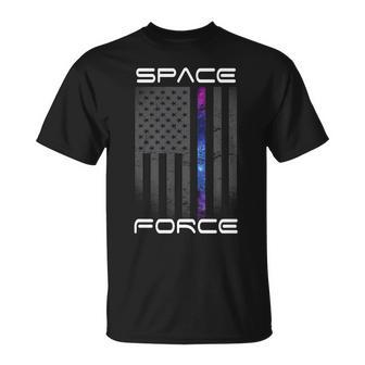 United States Space Force Flag Tshirt Unisex T-Shirt - Monsterry