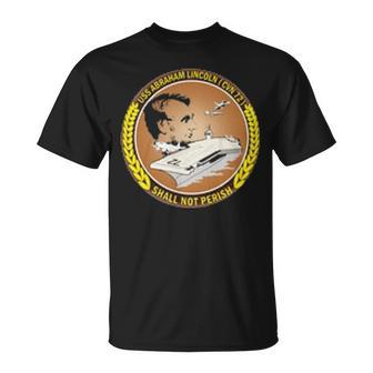 Uss Abraham Lincoln Cvn Unisex T-Shirt - Monsterry