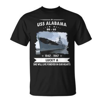 Uss Alabama Bb Unisex T-Shirt - Monsterry