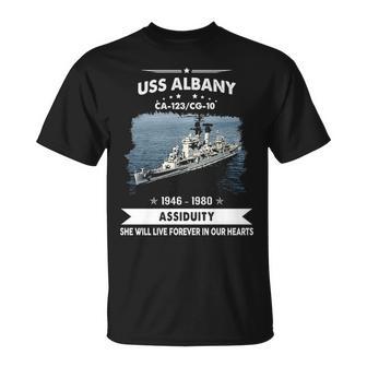 Uss Albany Cg 10 Ca Unisex T-Shirt - Monsterry DE