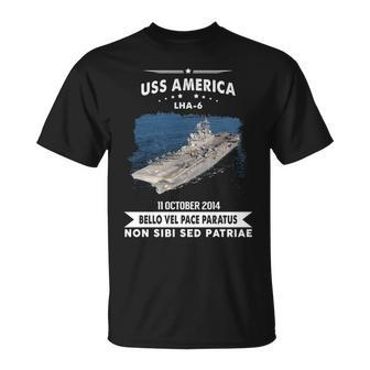 Uss America Lha V2 Unisex T-Shirt - Monsterry