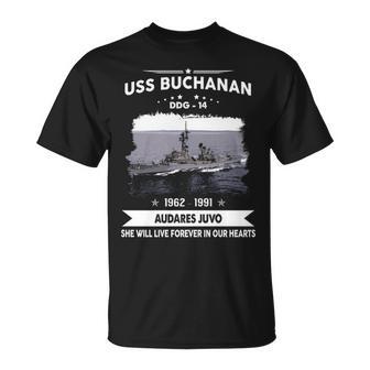 Uss Buchanan Ddg V2 Unisex T-Shirt - Monsterry UK