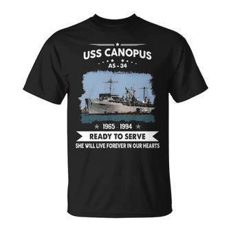 Uss Canopus As Unisex T-Shirt - Monsterry