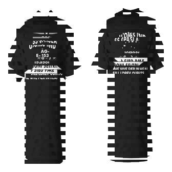 Uss Compass Island Eag Unisex T-Shirt - Monsterry