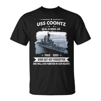 Uss Coontz Dlg 9 Ddg Unisex T-Shirt - Monsterry UK