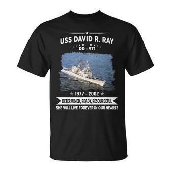 Uss David R Ray Dd Unisex T-Shirt - Monsterry DE