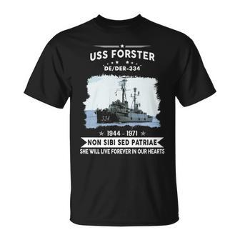 Uss Forster De 334 Der Unisex T-Shirt - Monsterry AU